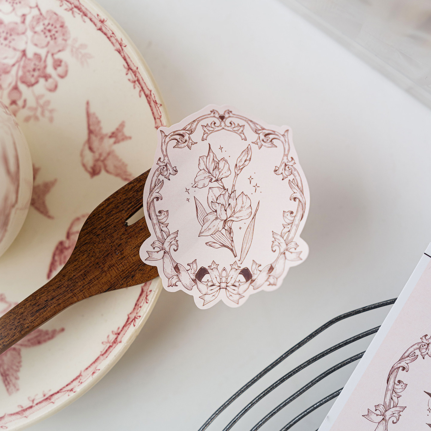 新款礼物包装贴纸烘焙曲奇饼干蛋糕甜点一次性不干胶标签定制logo