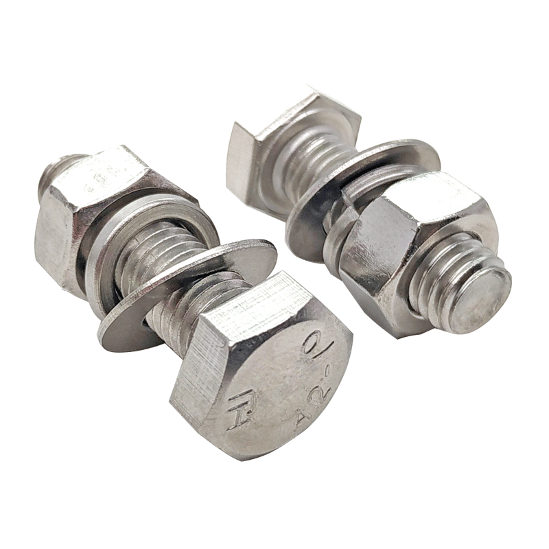 304 不锈钢螺栓螺母套装大全大螺栓螺杆带母m27m30m33m36m39