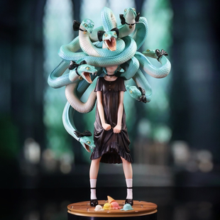 万事屋 WeArtDoing工作室 美杜莎少女 设计师潮玩正版手办 定金