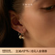新款 TWOR 沙滩系列贝壳海螺正反戴s925银耳环精致时尚 小众耳饰女
