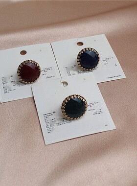 女金属镀金欧美几何体戒指