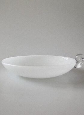 盘二五五 日本 有松啓介 气泡玻璃盘 水果盘 杂物盘 ins 盘子