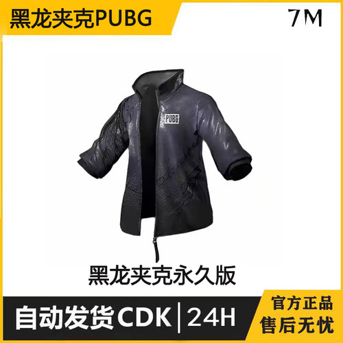 PUBG绝地求生黑龙夹克永久CDKsteam吃鸡夹克外套皮肤兑换码CDK