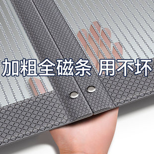 防蚊2026新款侧开家用纱帘纱门魔术贴强力磁吸新型免打孔纱网门帘