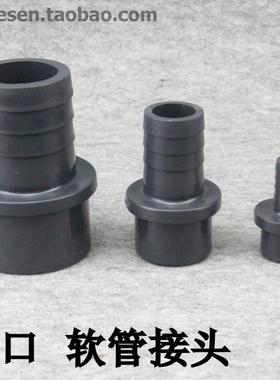 UPVC软管接头宝塔直接PVC软管直接软硬快接塑料宝塔接头 插口