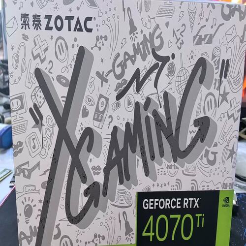 议价【燕芯】索泰4070Ti 12G X gaming OC欧泊白 /
