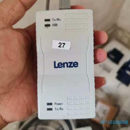 【议价】伦茨Lenze调试器，伦茨配接器E94AZCUS，拆机，实物