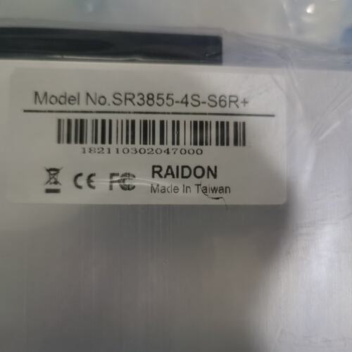 议价全新原装RAIDON SR3855-4S-S6R+硬盘阵列卡