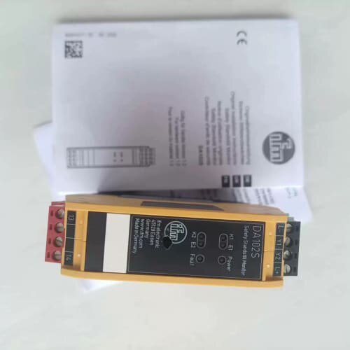 DA102S ifm易福门安全继电器 工业自动化安全静止监测议价维修