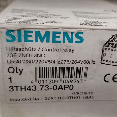 （请詢价）3TH4373-0AP0西门子中间继电器
