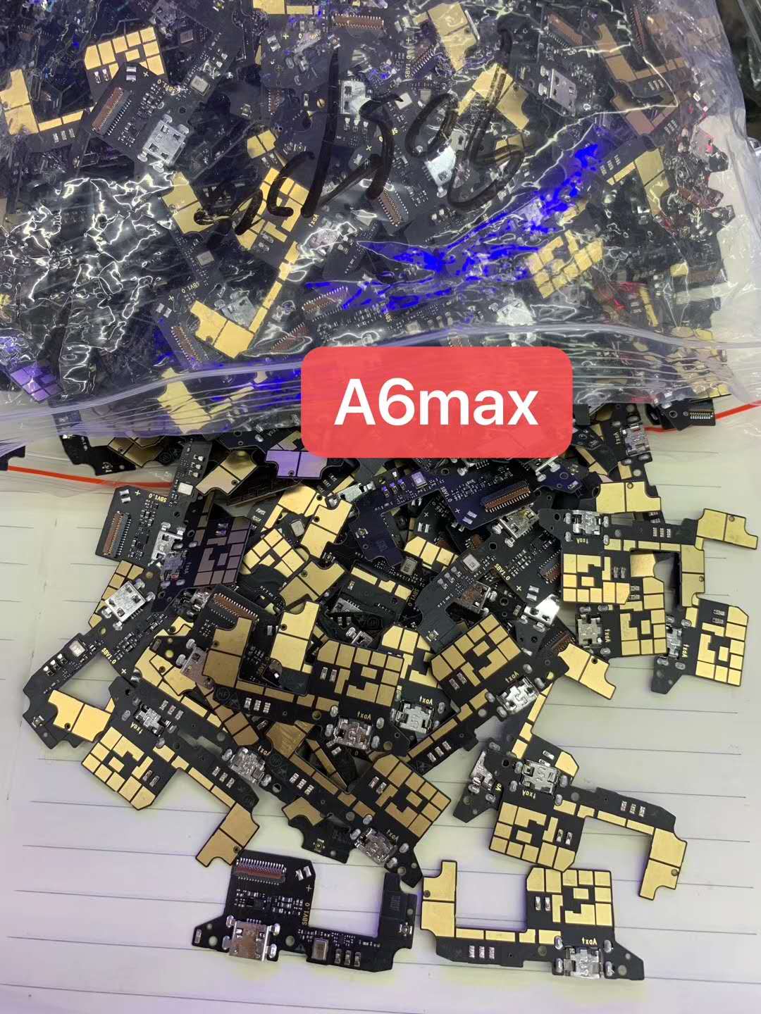 中兴A6Z835充电尾插小板