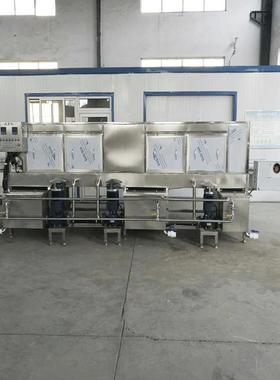 塑周转筐清清机 配UOI件筐清洗机水果洗周料转箱洗设备 全自动洗