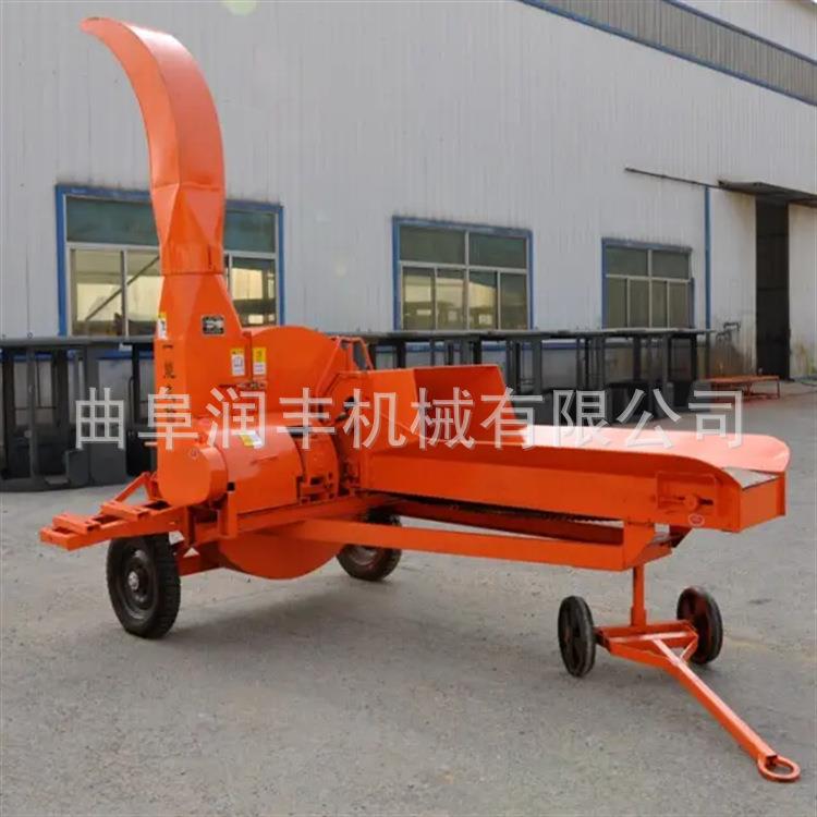 花生秧电电动铡草动铡草秆机草柴油动牛力饲粉碎机芦苇秸场切断机