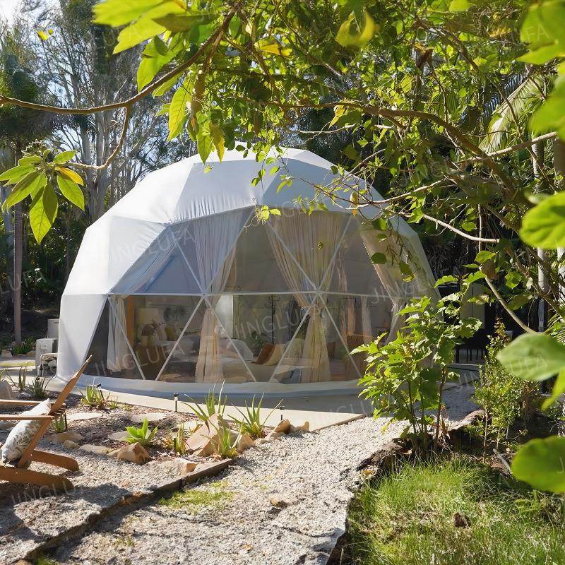 形帐篷民宿星空山酒球123店帐篷营地景沙滩草原农庄研学野地星区