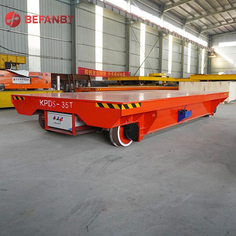 平车间流水线0吨压轨道电动车可转弯工件生3产低传送移动SGU搬运