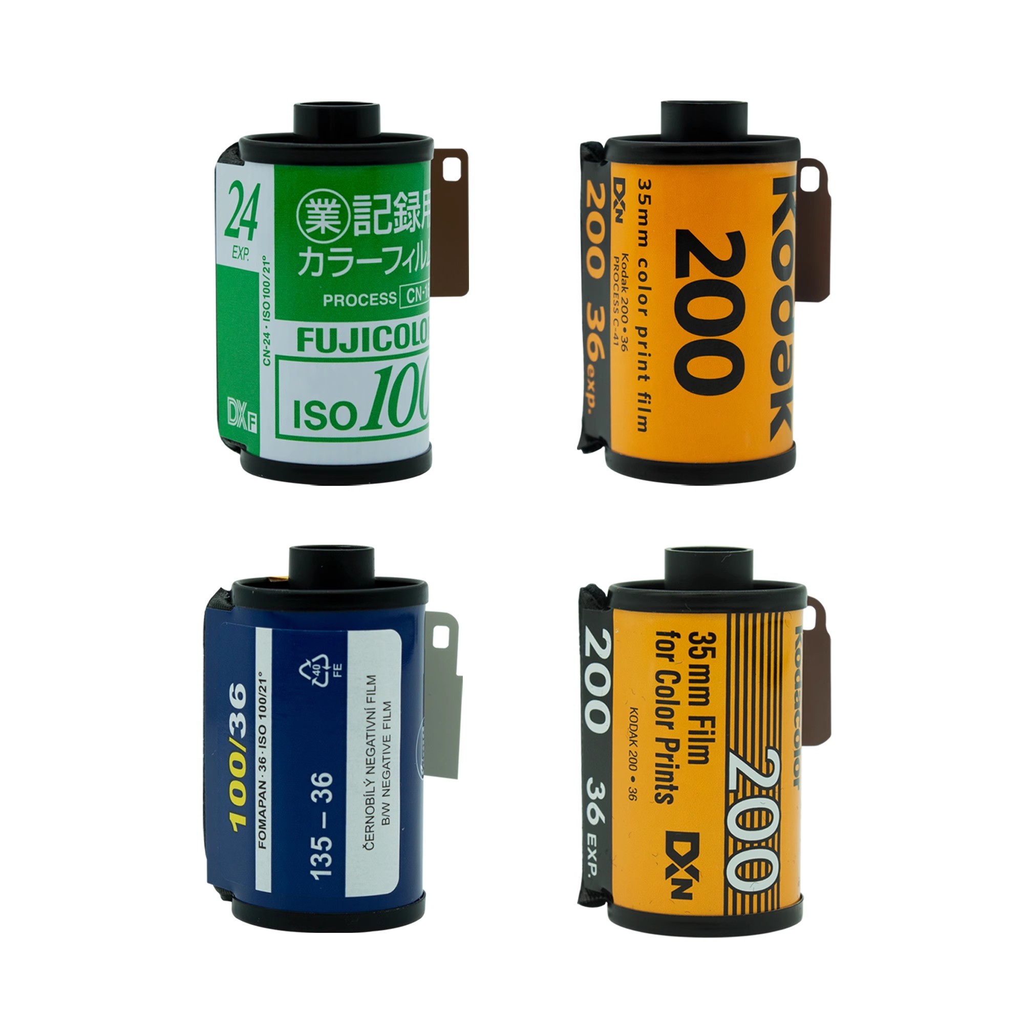 胶卷冲扫 彩色黑白负片 电影胶卷  反转片   实体店冲扫价格面议