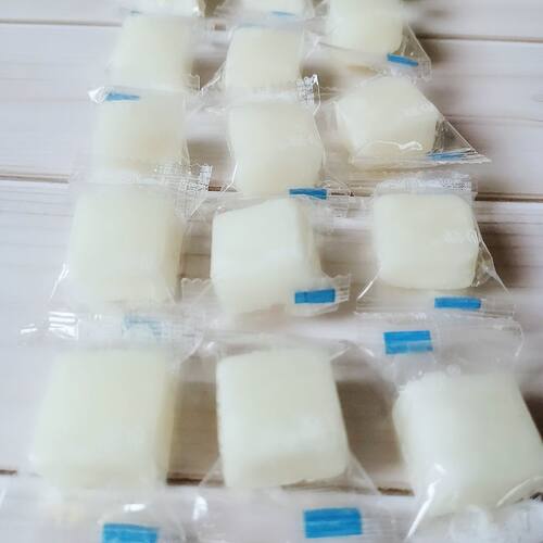 四川沁霖老式薄荷丁小方块糖1000g休闲零食 - 封面