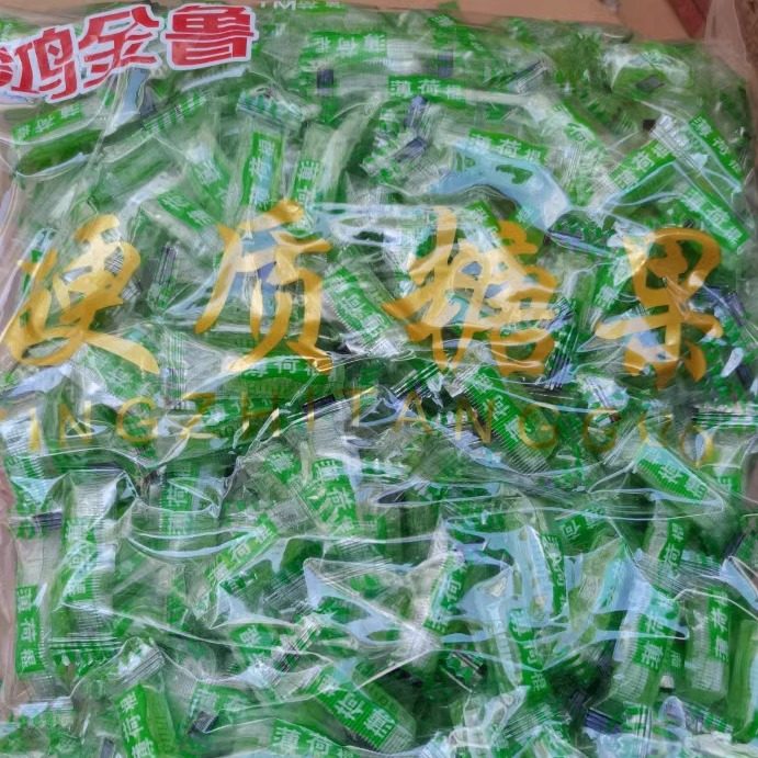 促销特卖 客客安老式薄荷棍糖薄荷糖清凉糖润喉糖火锅店零食2500g