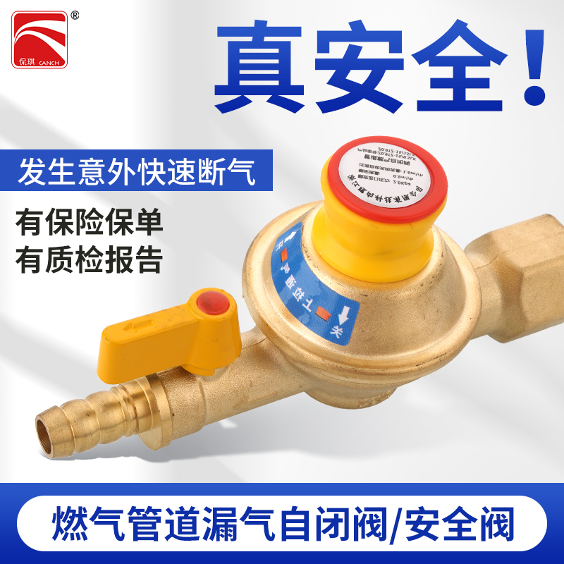 侃琪防爆防压黄铜自闭阀