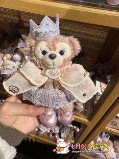 上海迪士尼国内代购25新春庆典达菲系列挂件钥匙圈扣毛绒公仔玩偶