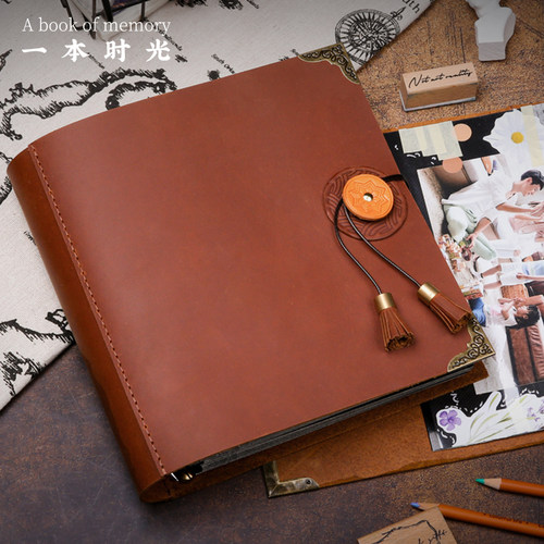 情侣拍立得相册DIY定制5寸纪念册