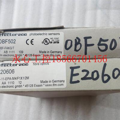 议价全新原装正品IFM易福门 OBF502+E20606 一套现货￥