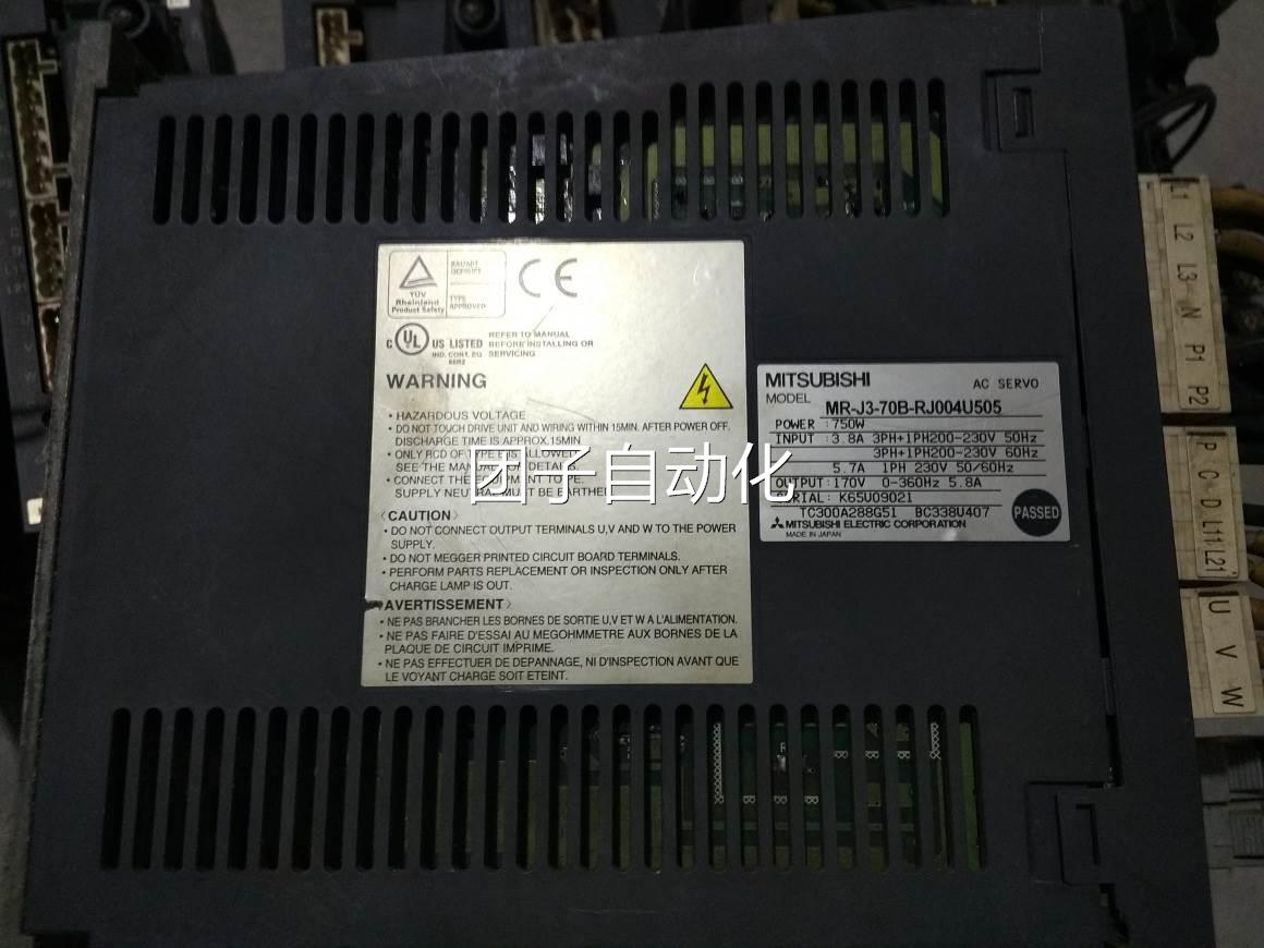AMR-J3-70B-RJ004U502三菱伺服驱动器MR-J3-70B-RJ004U505询价