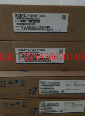 议价SGM7J-04AFC6S/SGD7S-2R8A00A002全安川7系400W伺服电机及￥