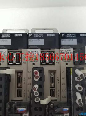 议价工控Z设SGDV-1R6备 Y服SKAWA/安川SGDV-1AR6A1伺驱器200W拆￥