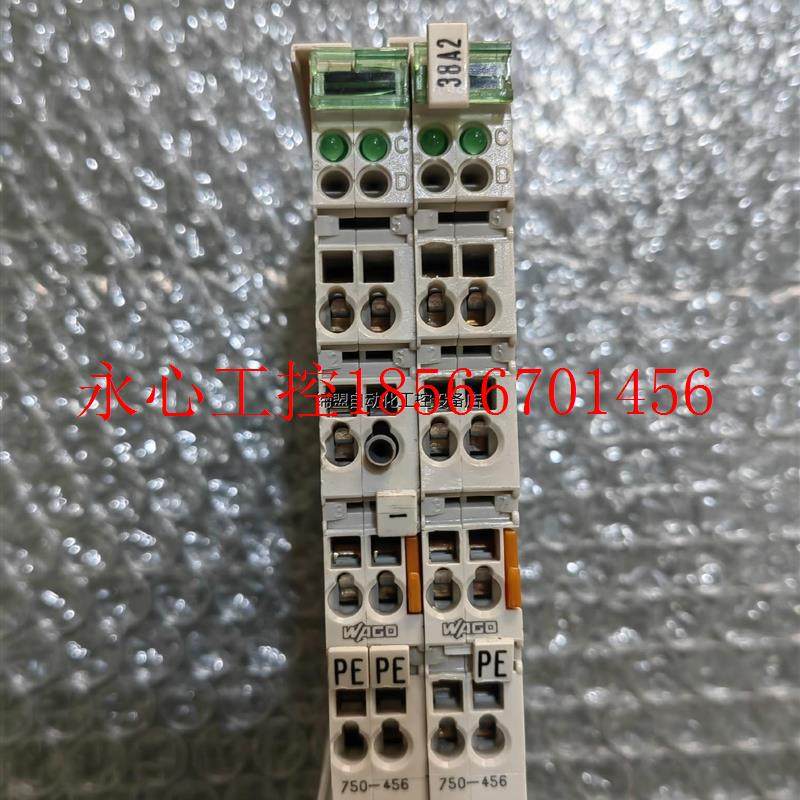 议价WAGO万可PLC模块 750-456  2台拆机的功能￥