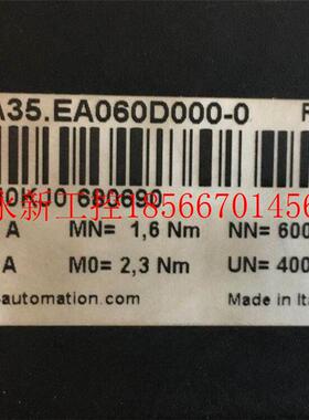 议价贝加莱伺3服电机8LSA0.E贝加莱A0650D00-0 原装现货￥