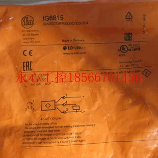 现货 议价 IG6615 IFM易福门 ￥ 全新原装