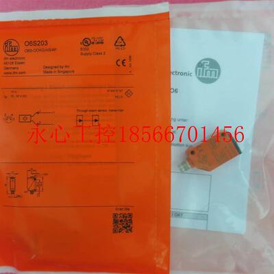 议价全新原装IFM易福门 O6S203 O6S-OOKG/AS/4P 现货￥