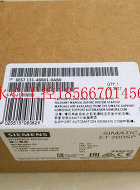议价6ES7131-4BB01-0AB0现货￥