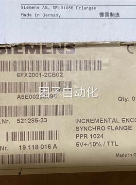 全新西门子增量式编码器 6FX2001-2CB02询价