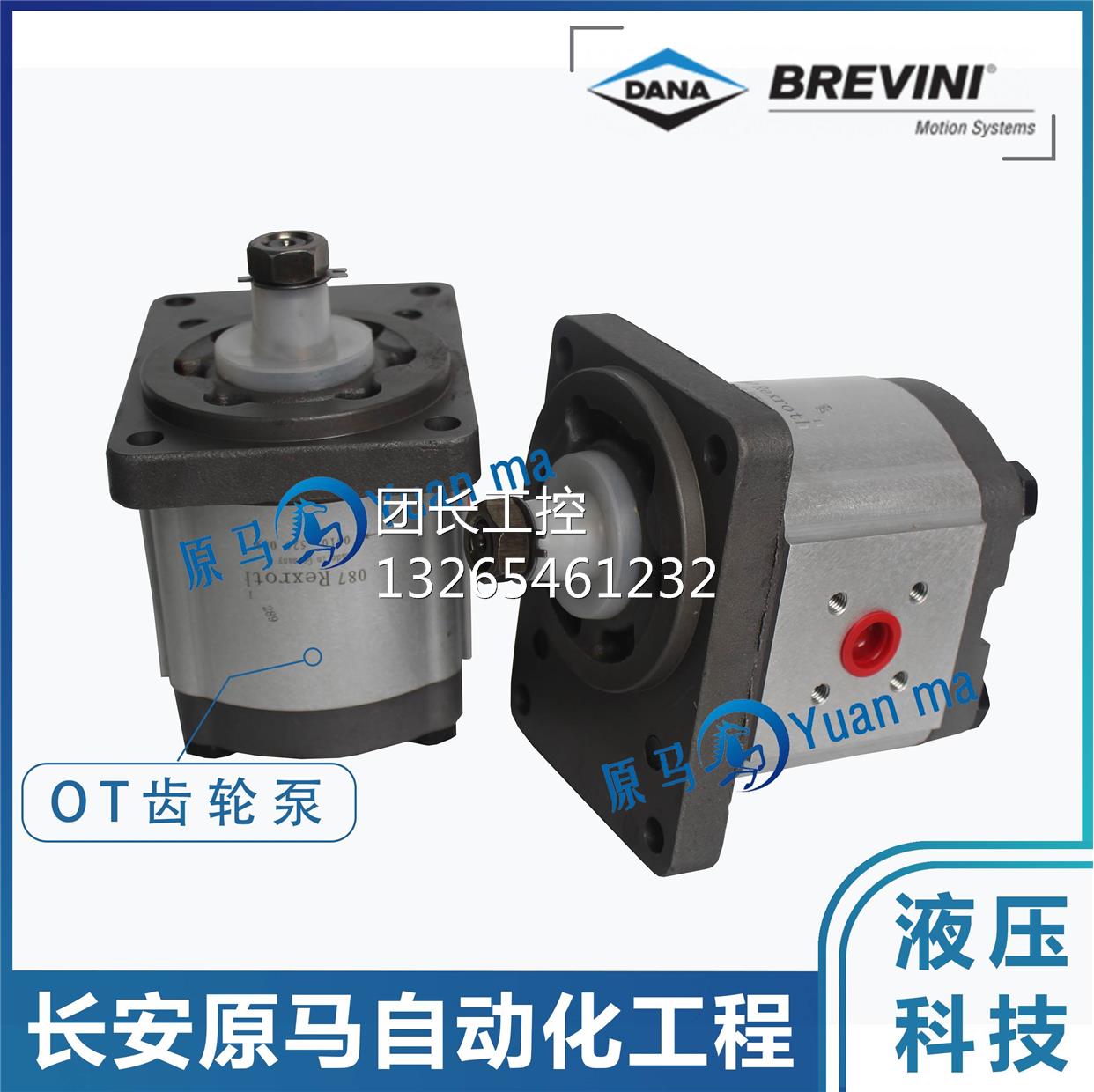 意大利BREVINI布雷维尼 O.T齿轮泵 OT100P49D/G18P1 B18P1询价