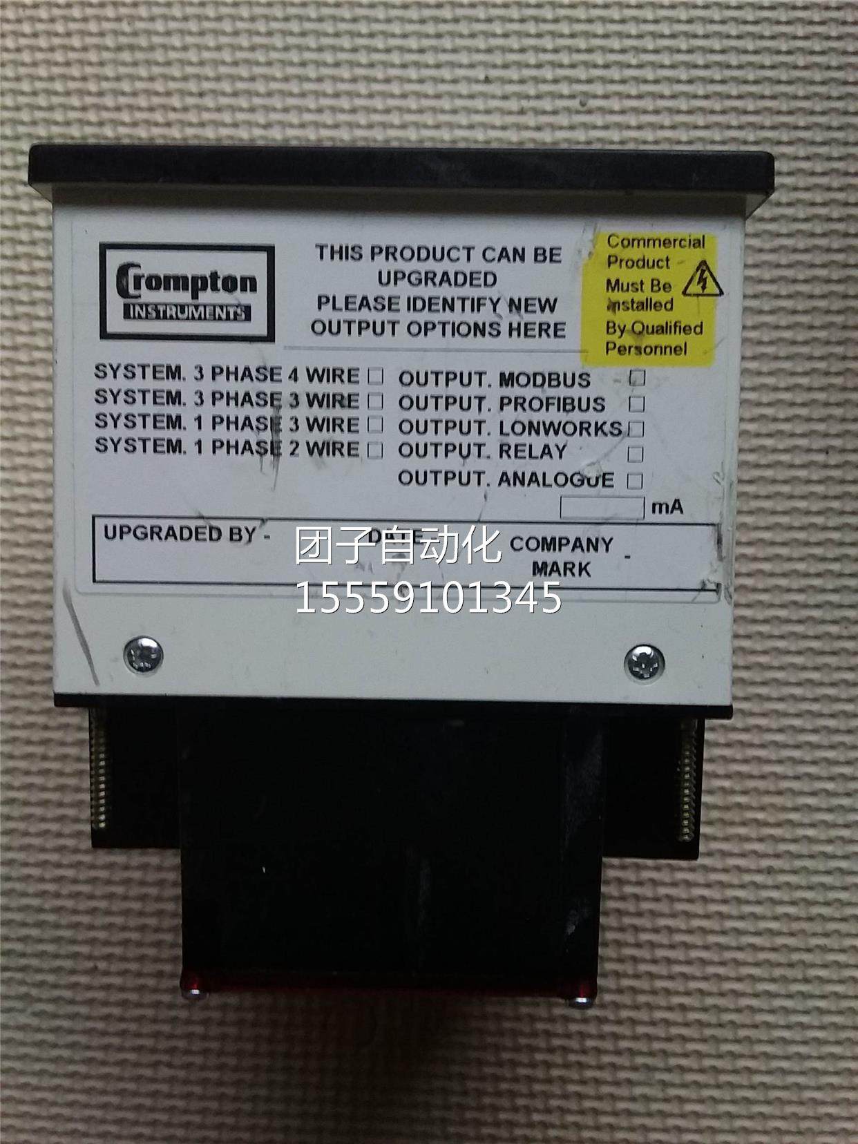 英国crompton 13数0多功能字表电参数测仪 INT-1534-M-5-M-监0150