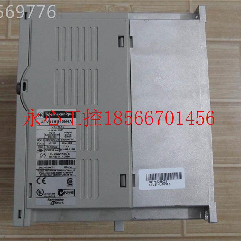 议价原拆机Schneider Electr装ic/施耐德变ATV31HU4频1器ATV3HU￥