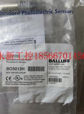 议价**全新原装 巴鲁夫BOS 18M-PA-LD10-S4 BOS013H 现货￥