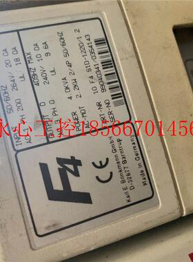 议价原科比F4D变频TYF器 10.F4.S1-4B11/1.22.2KW装 380V￥