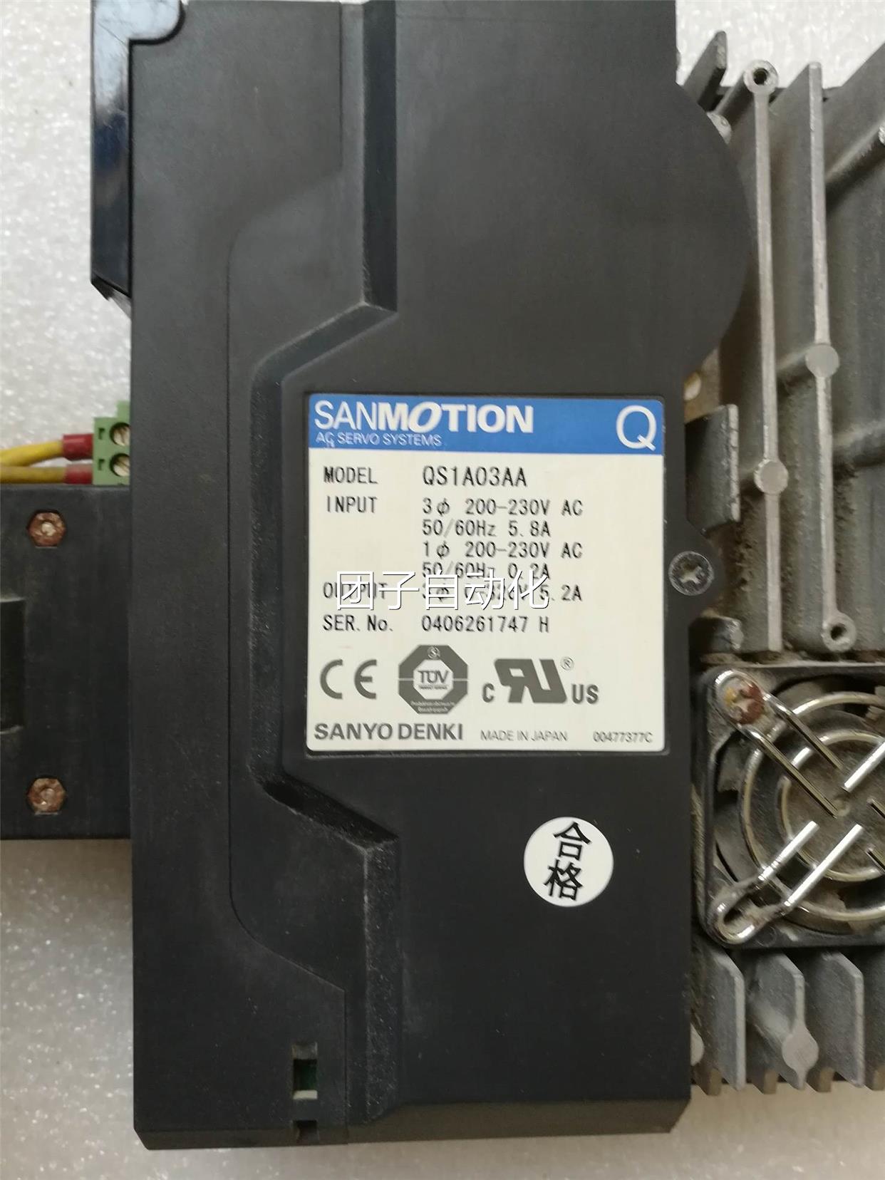 A原装拆机三洋伺服驱动器QS1A03AA 现货询价