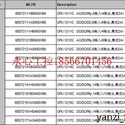 议价全新全新正品PLC S7-1200 CPU 1211C 1212C 1214C 1215￥