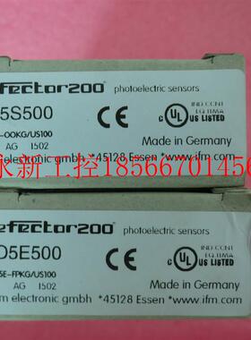 议价全新原装正品IFM易福门 O5S500 05S500 O5S-OOKG/US100 现￥