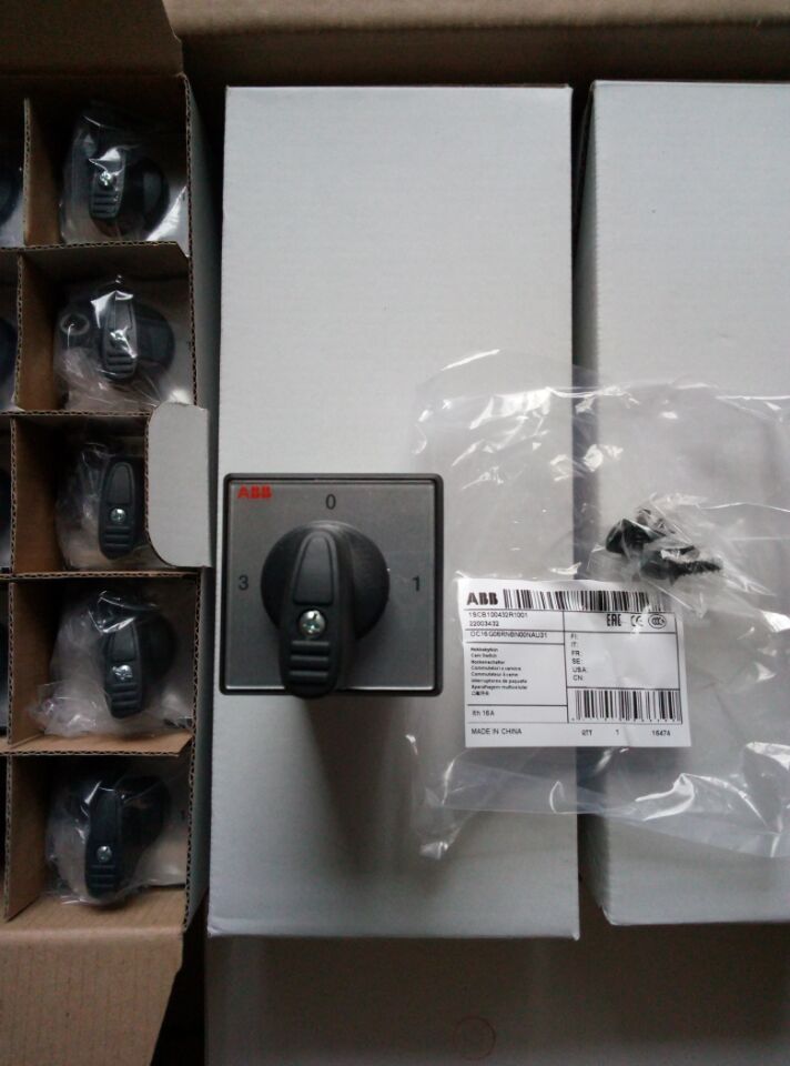 议价ABB原装正品凸轮开关，OC16G06RNBN00NV30；物料号220033￥