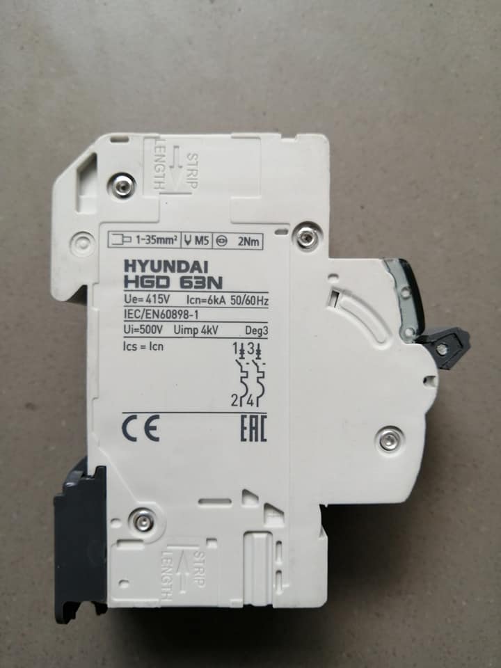 议价原装正品HYUNDAI现代微断 HGD63N 1A-63A / 1P-4P¥
