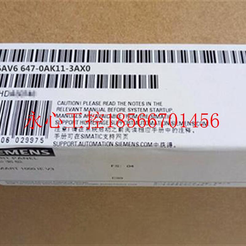 议价6AV6647-0AK11-3AX0 全新HMI KTP400触摸屏6AV6 647/OAK11/￥