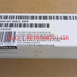 全新HMI 3AX0 KTP400触摸屏6AV6 647 ￥ 议价6AV6647 OAK11 0AK11
