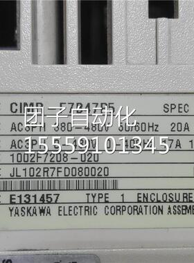 安川F7变频器C IMR-F7B47P53 7.5KW 8V0 询价