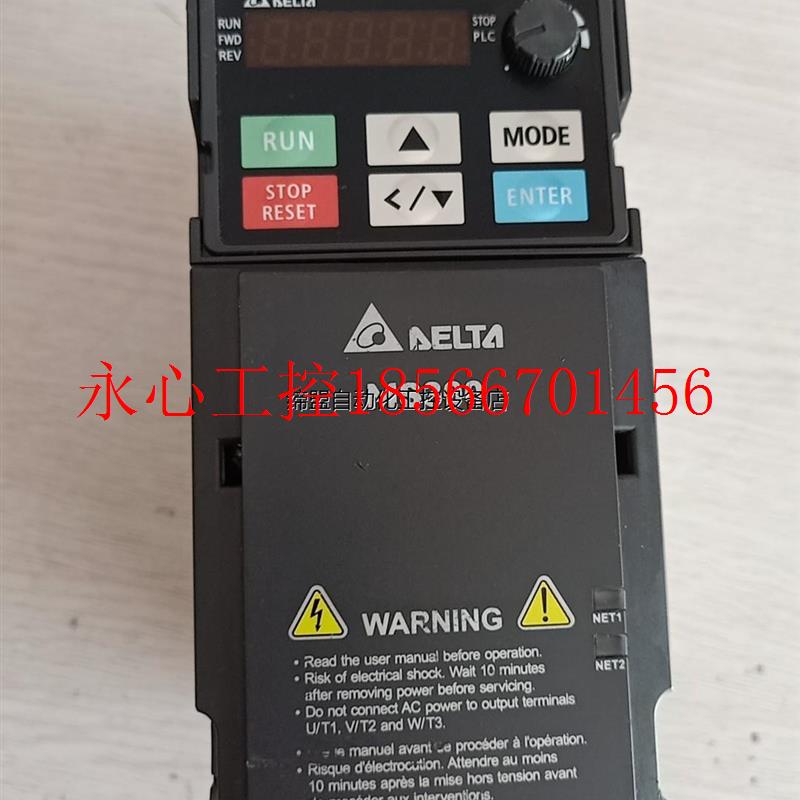 议价VFD4A8MA21ANSAA,拆机台达变频器MS300系列￥