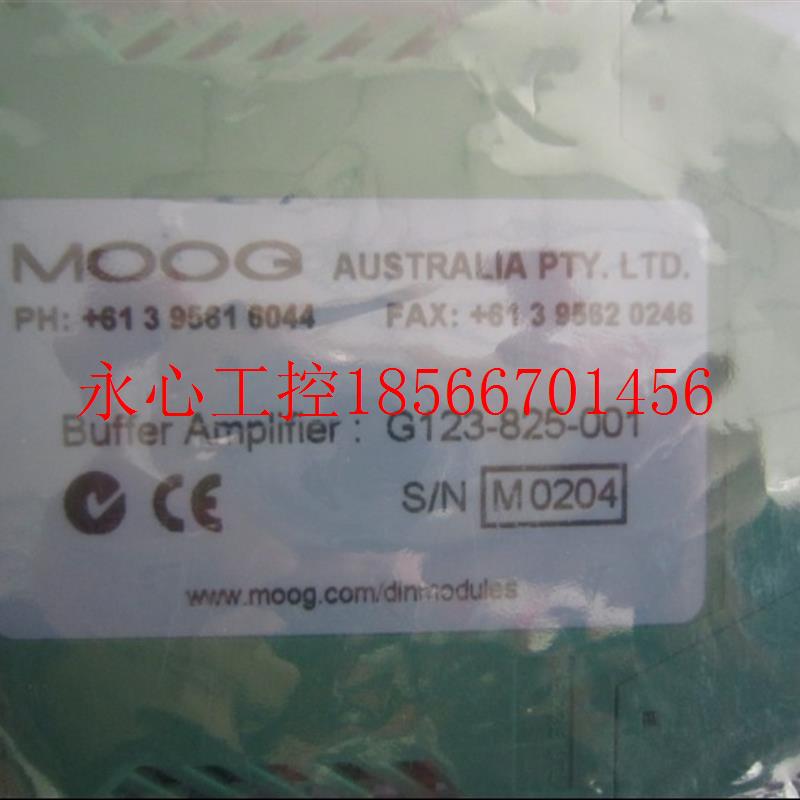 议价moog伺服放大器 G123-815A001 8新非实物图￥